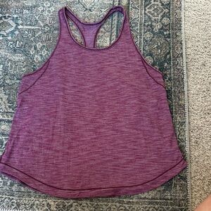 Lululemon Women's Purple Racerback Tank Top